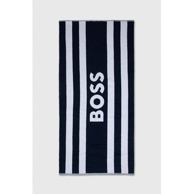 HUGO BOSS Памучна кърпа boss в тъмносиньо 50492273 (50492273)