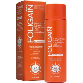 Foligain Triple Action šampon muži 236 ml