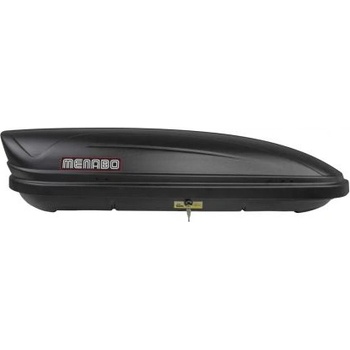 Image 1 of Автобокс Menabo Marathon 198x79x37cm с едностранно отваряне с ключ, 460 литра - черен