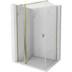 Mexen Mist T обръщаща се душ кабина 120 x 85 см, прозрачна, златна - 8A4T-120-085-50-00 (8A4T-120-085-50-00)