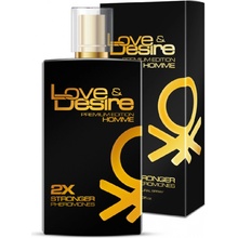 Feromóny Love & Desire GOLD pre pánov 100 ml
