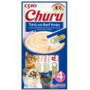 INABA Churu Tuna with Beef Recipe 4 x 14 g