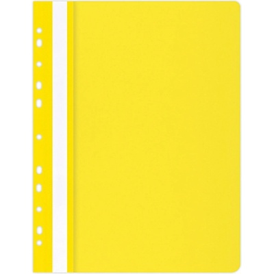Office Products Папка Office Products с прозрачно лице европерф, жълта (06083-А-ЖЪЛТ)