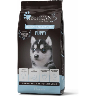 Ibercan Puppy s drůbežím a telecím masem 15 kg
