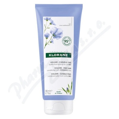 Klorane balzam vlasy s Ľanovými vláknami balzam vlasy 200 ml