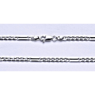 Čištín Stříbrný silný řetízek na krk 5542