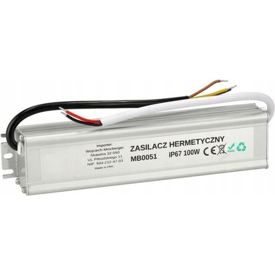 Napájecí zdroj LED-ONE 12V 100W 8,3A vodotěsný IP67