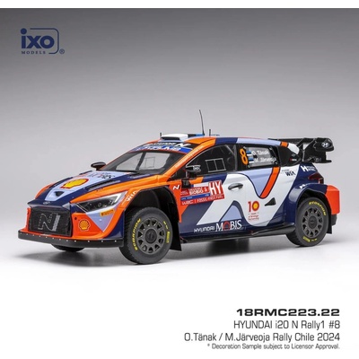 IXO Hyundai i20 N Rally Rally Chile 2024 8 Tänak Järveoja 1:18