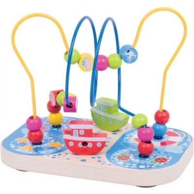 Bigjigs Toys Играчка лабиринт Море (bb127)