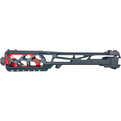 CTM TAC FUKU-2 Skeleton CNC Upper Set pre AAP-01 Čierna červená