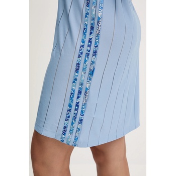 Adidas Рокля adidas Originals Liberty в синьо къса със стандартна кройка JC5313 (JC5313)