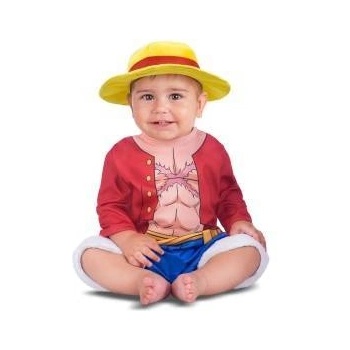 One Piece Маскировъчен костюм за бебета One Piece Luffy (2 Части) Размер 7-12 месеца