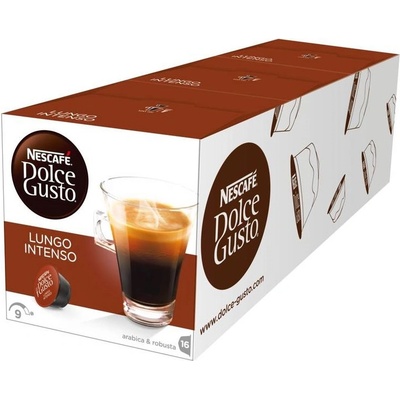 NESCAFÉ Lungo INTENSO 3 ОПАКОВКИ 3х16 капсули