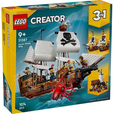 LEGO® Creator 31387 Ikonická pirátska loď