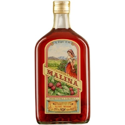 Lašská Malina 20% 0,7 l (holá láhev)