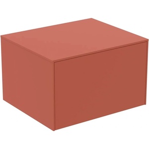 Ideal Standard Atelier Conca червено-оранжев матов стенен шкаф с 1 чекмедже с плот 60 см (T4311Y3)