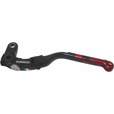 ACCOSSATO Folding lever ACCOSSATO LV025 in aluminium for ACCOSSATO full clutch červené
