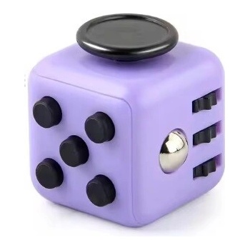 FIDGET CUBE 3,5 x 3,5 cm Fialová