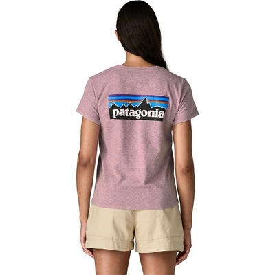 Patagonia W's P 6 Logo Responsibili Tee quiet violet