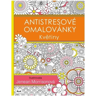 Antistresové omalovánky Květiny