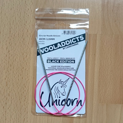 Addi Jehlice kruhové addiUnicorn by LangYarns č. 4,5 délka 120 cm