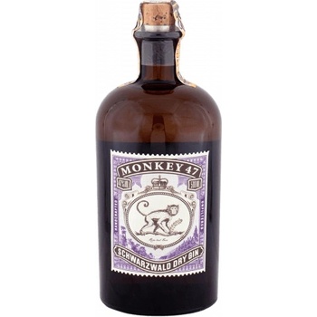 Monkey 47 Dry Gin 47% 0,5 l (čistá fľaša)