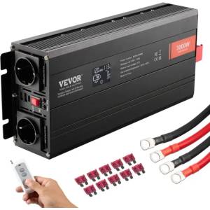 VEVOR Инверторен преобразувател VEVOR SGPE-3000W/ 3 kW (CZXNBQ3000WC2N69YV2)