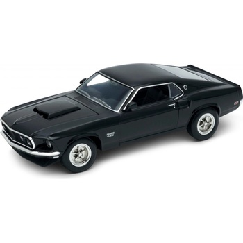 Welly Ford Mustang Boss 429 1969 černý 1:24