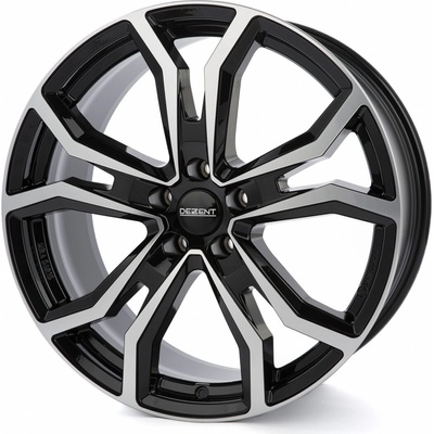 Dezent TV 7x19 5x112 ET43 black polished – Zboží Mobilmania