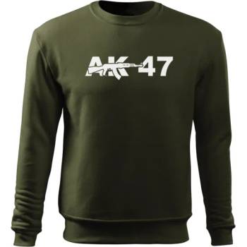 Image 1 of DRAGOWA мъжки суитшърт ak-47, маслиненозелен, 300г/м2 (5394)