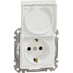Schneider Electric КОНТАКТ С КАПАК ip44 БЯЛ schneider sedna (sdd211023) (3606481481825)