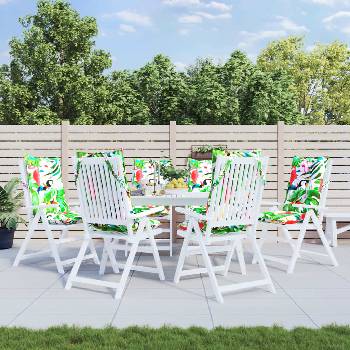 Image 1 of vidaXL Възглавници за столове с облегалки 6 бр шарени Оксфорд плат (377655)