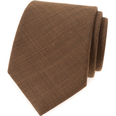Avantgard Kravata Lux 561-55127 Hnědá/skořicová – Zboží Dáma