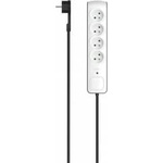 Hama anti-surge power strip 4 sockets 1.5 m white (P22237610000)