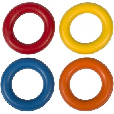 Duvoplus Rubber Ring Maxi Mix - гумена играчка за куче - кръг различни цвтове 15 см, - 1 брой, Белгия - 10463