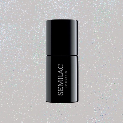 Semilac gél lak 338 Cozy Gray Shimmer Šedá 7 ml
