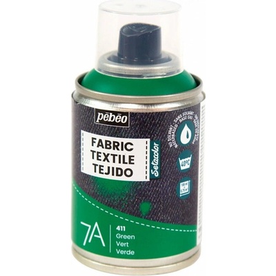 Pébéo 7A farba na textil ve spreji 100 ml 11 green