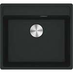 Franke Maris - Мивка Fragranite MRG 610-52 RTL, 56x51 cm, матово черно 114.0661. 384 (114.0661.384) Мивка за вграждане