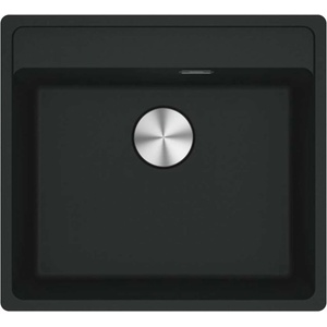 Franke Maris - Мивка Fragranite MRG 610-52 RTL, 56x51 cm, матово черно 114.0661. 384 (114.0661.384) Мивка за вграждане