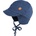 maximo Детска шапка с козирка maximo Kids' Mini Boy Peak Cap, Band Cap - Indigomeliert - размер 49 cm (904-6708-0214)