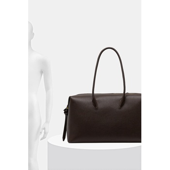 Yuzefi Кожена чанта Yuzefi BRIOCHE WEEKENDER в кафяво YUZPF25-HB-BW-L038 (YUZPF25.HB.BW.L038)