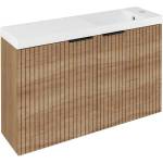 SAPHO Latus - Шкаф за мивка X Strip 79x50x22 см, 2 врати, дъб Алабама LT110-SET08 (LT110-SET08)