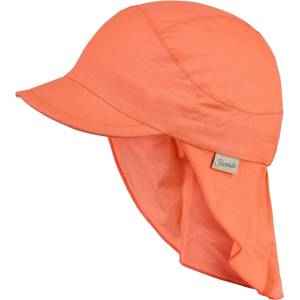 Sterntaler Детска шапка с козирка Sterntaler Kid's Peaked Cap with Neck Protection Uni Cap - Leuchtorange - размер 49 cm (904-1902-0912)