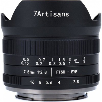 7Artisans 7.5 mm f/2.8 II Fisheye Sony E-mount