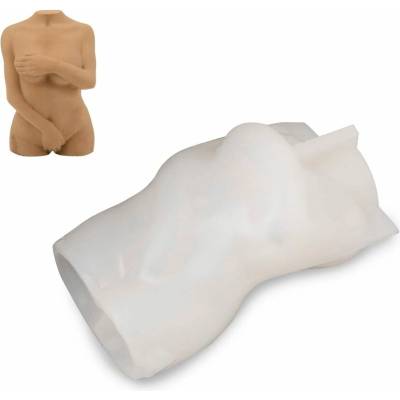 Manumi Silikónová hmota na odlievanie kreatívnej hmoty Ženské torzo 100x55mm - 1 ks