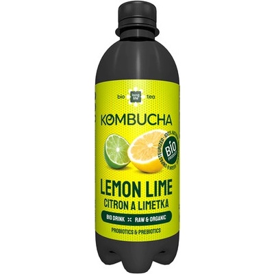 Long Life Biotea Bio Kombucha Citron a Limetka 0,5 l