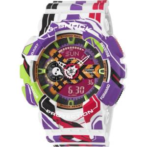 Casio Мъжки Часовник Casio G-SHOCK GA-110EVA30-7AER Limited Edition с Полимерна Каишка и Водоустойчивост 200 м Часовници