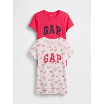 GAP Тениска с лого, 2 броя GAP GAP | Rozov | ЖЕНИ | XXS
