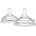 Canpol Антиколик двузонов биберон Canpol - Natural Shape, 3 м+, 2 броя (21/751)