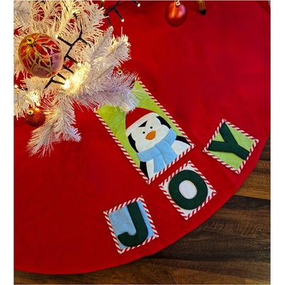 Koberček pod vianočný stromček 3D č.521 O-4C